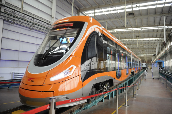 Fuel cell hybrid modern tram demonstrates the application